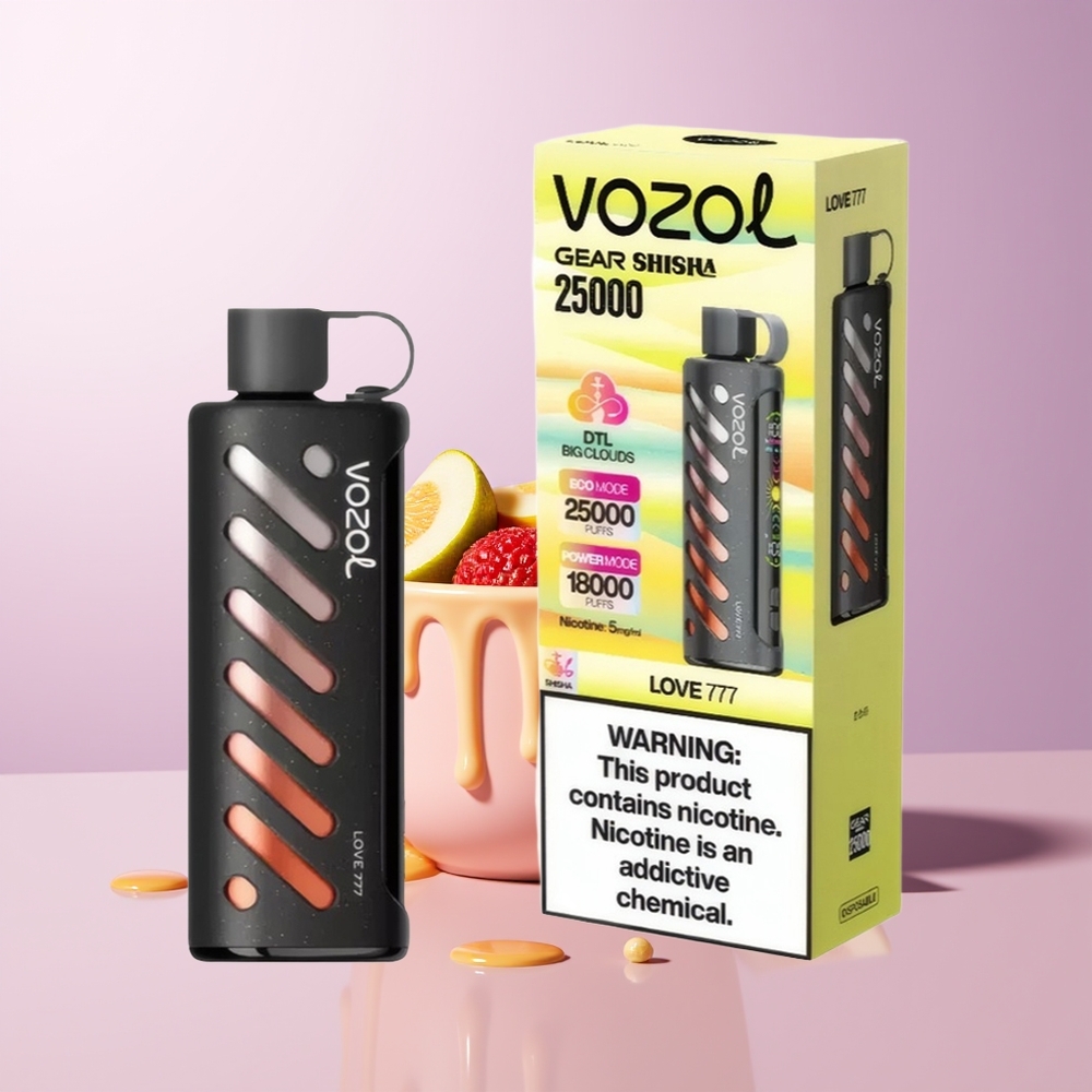 VOZOL Gear Shisha 25000 puffs Shisha Dual Mesh Amor 777