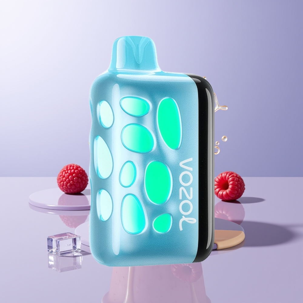 VOZOL RAVE 40000 Vape Descartável Eclipse 270 Graus Blue Razz Ice