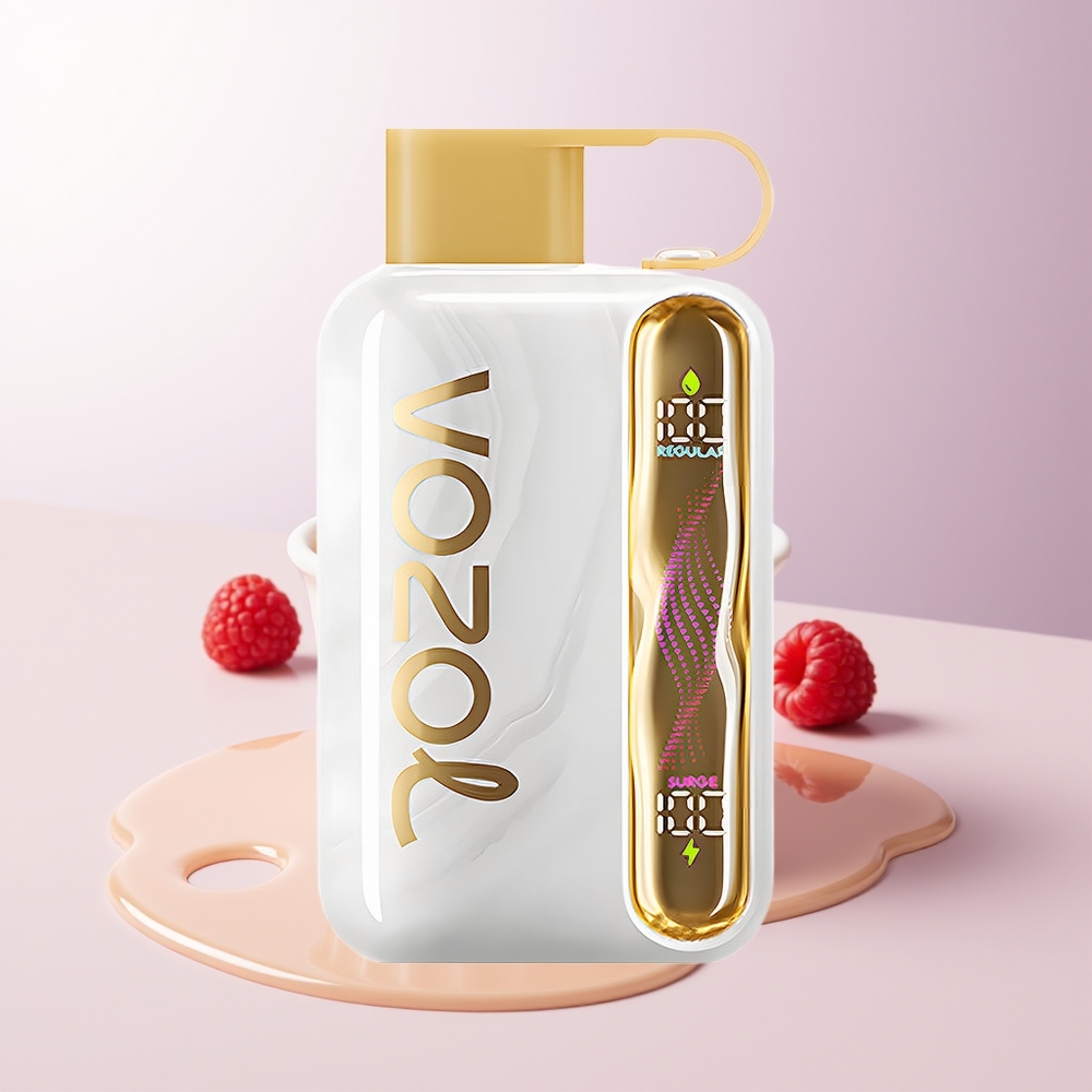 VOZOL STAR 40000 puffs 1000mAh Type-C Pêssego Branco Framboesa