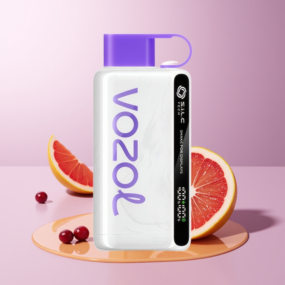 VOZOL STAR 9000/12000 Recarregável 650mAh Manga Toranja Cranberry