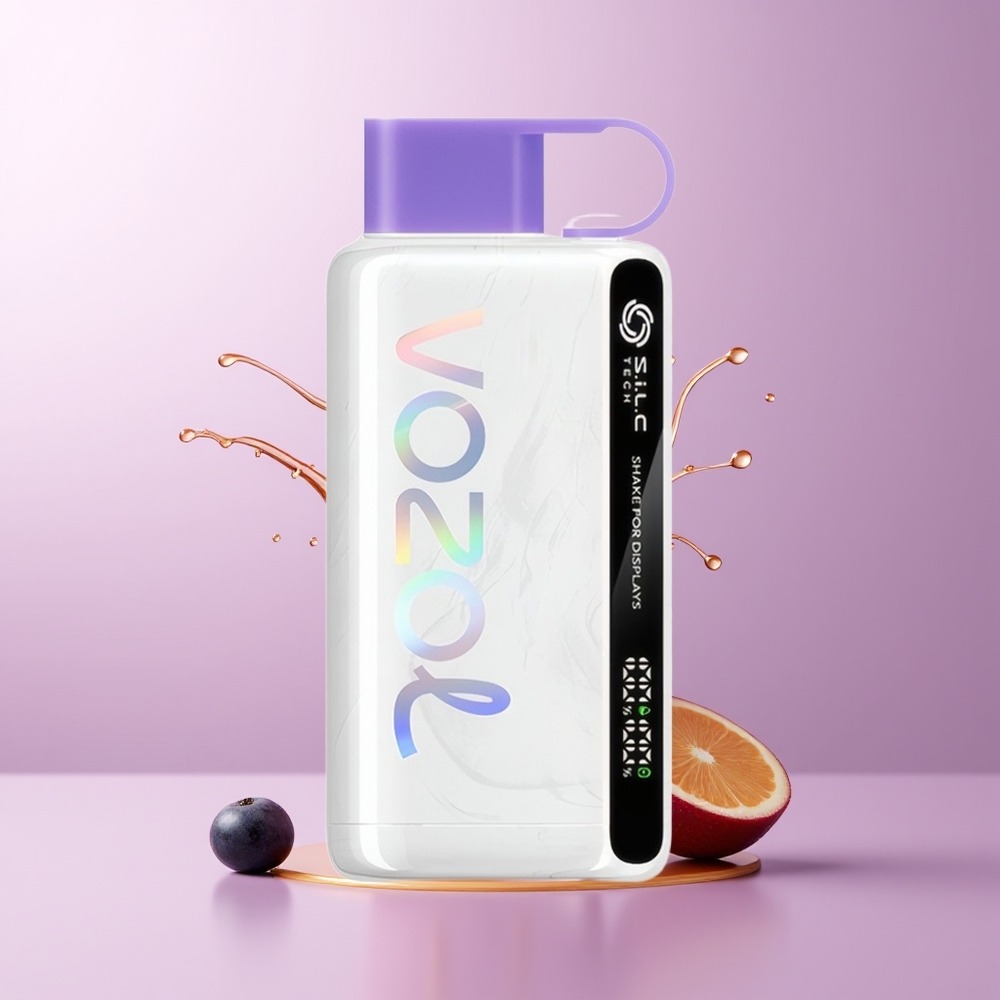 VOZOL STAR 9000/12000 Recarregável Rápido 650mAh Gelo Uva Vape Descartável