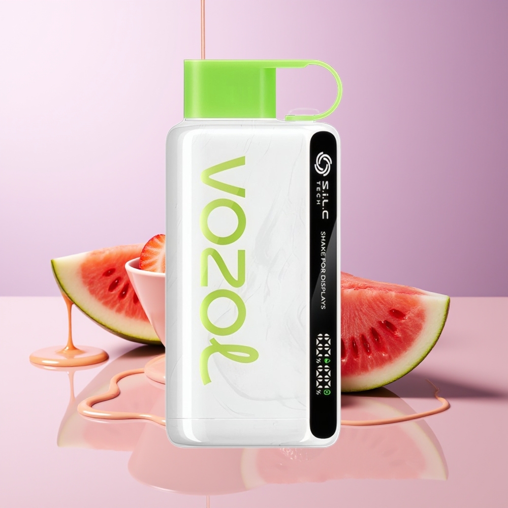 VOZOL STAR 9000/12000 Recarregável Rápido Morango Melancia Descartável