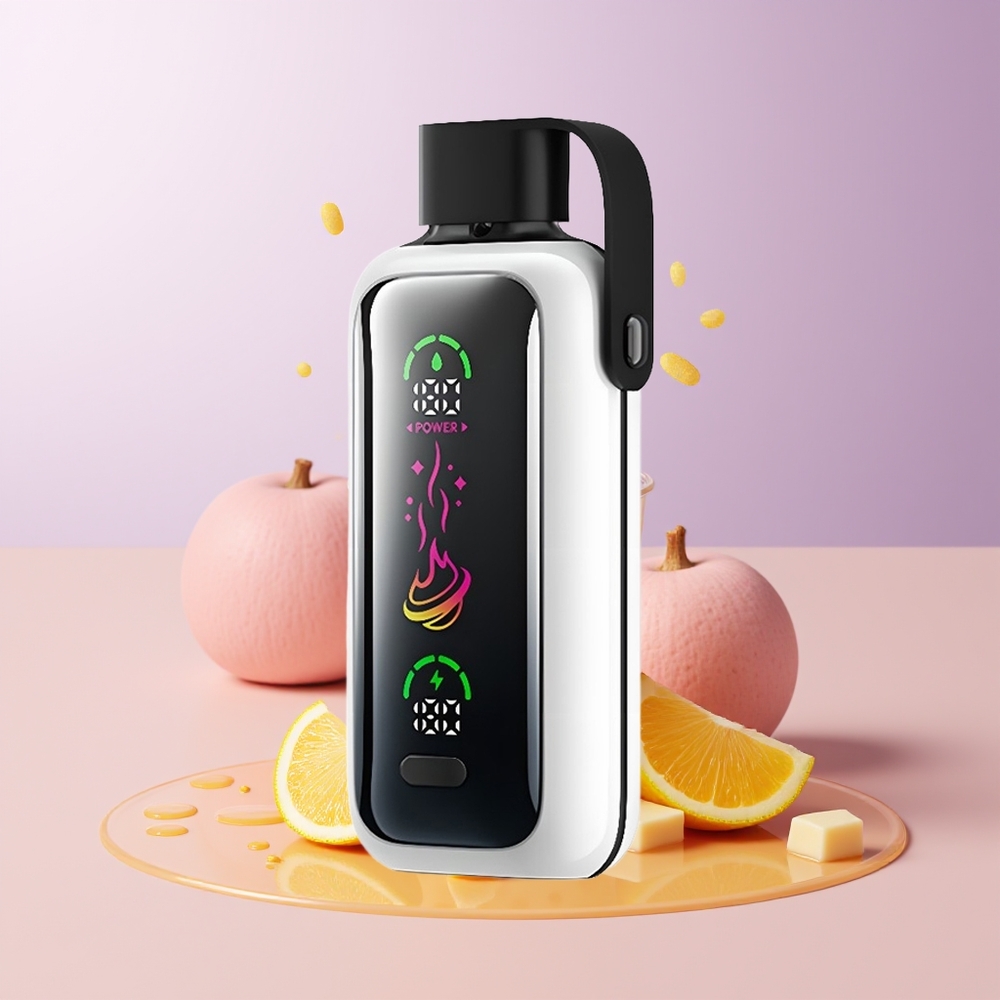 VOZOL Star 20000 puffs Tela HD Duplo Mesh Laranja Abacaxi Lychee