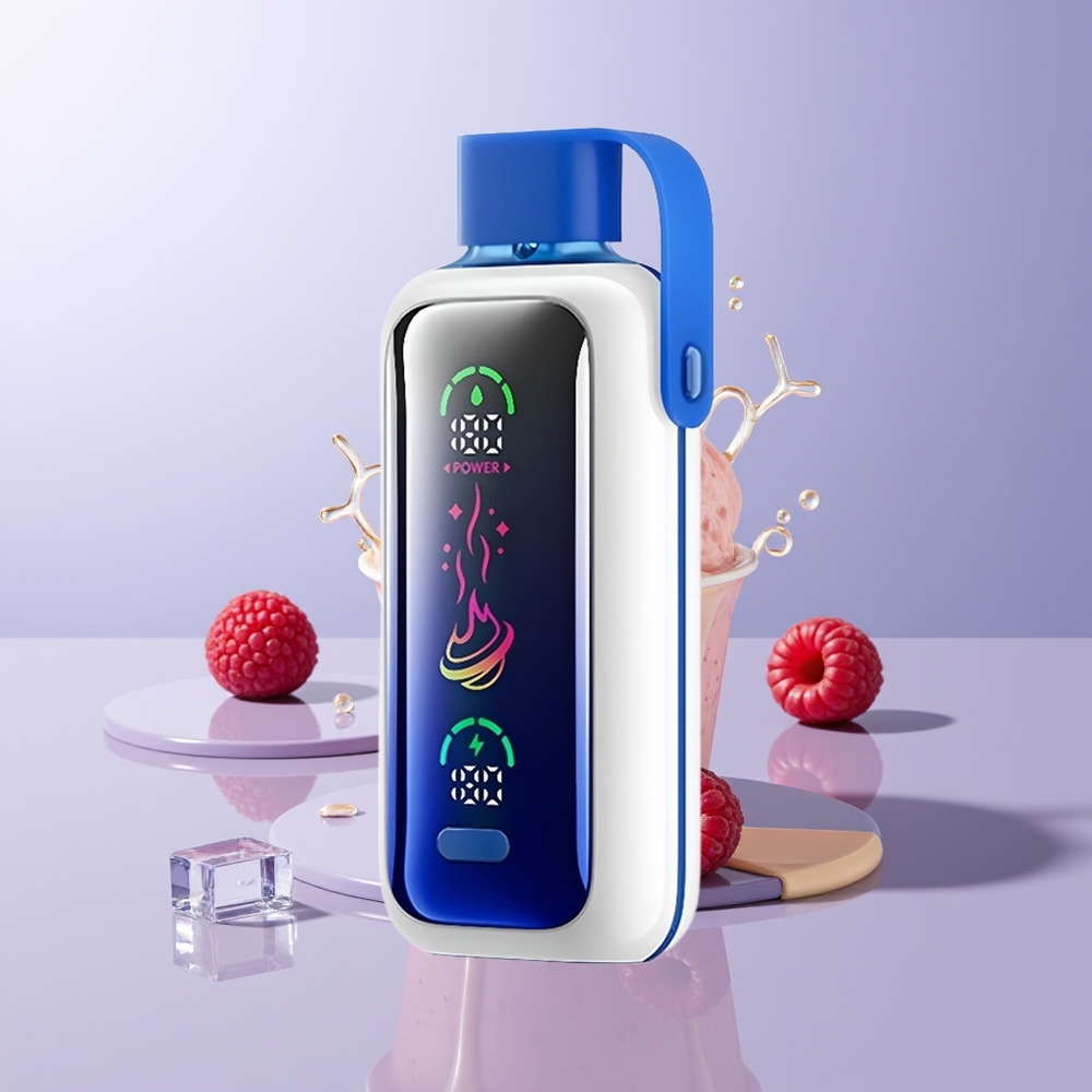 VOZOL Star 20000 puffs Tela HD Espelho Gelo Mirtilo Azul