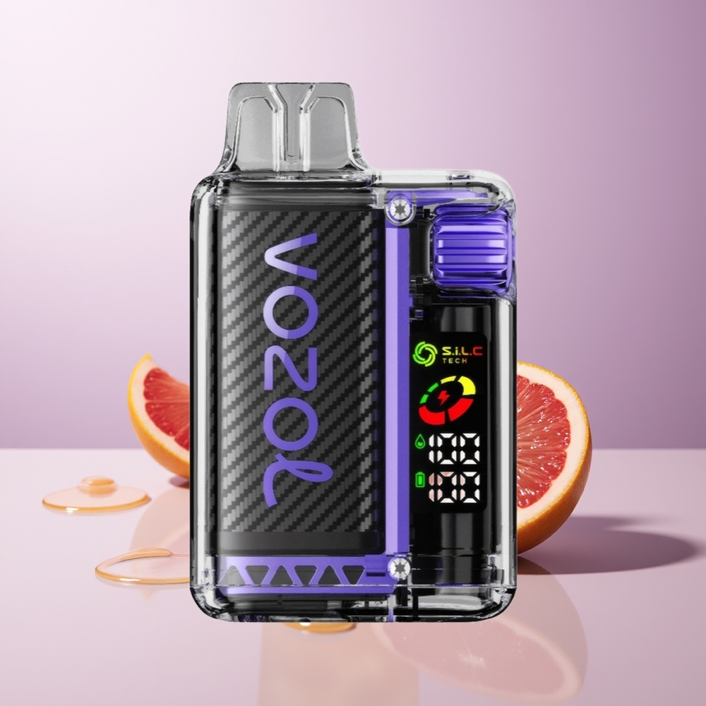 VOZOL Vista 20000 puffs 650mAh Tela OLED Sabugueiro Toranja