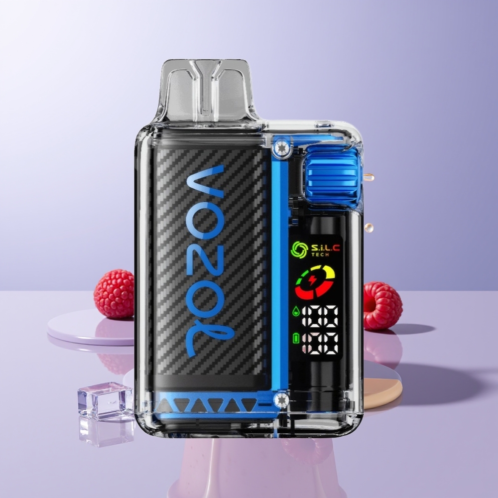VOZOL Vista 20000 puffs OLED Screen MTL Vaping Blue Razz Ice