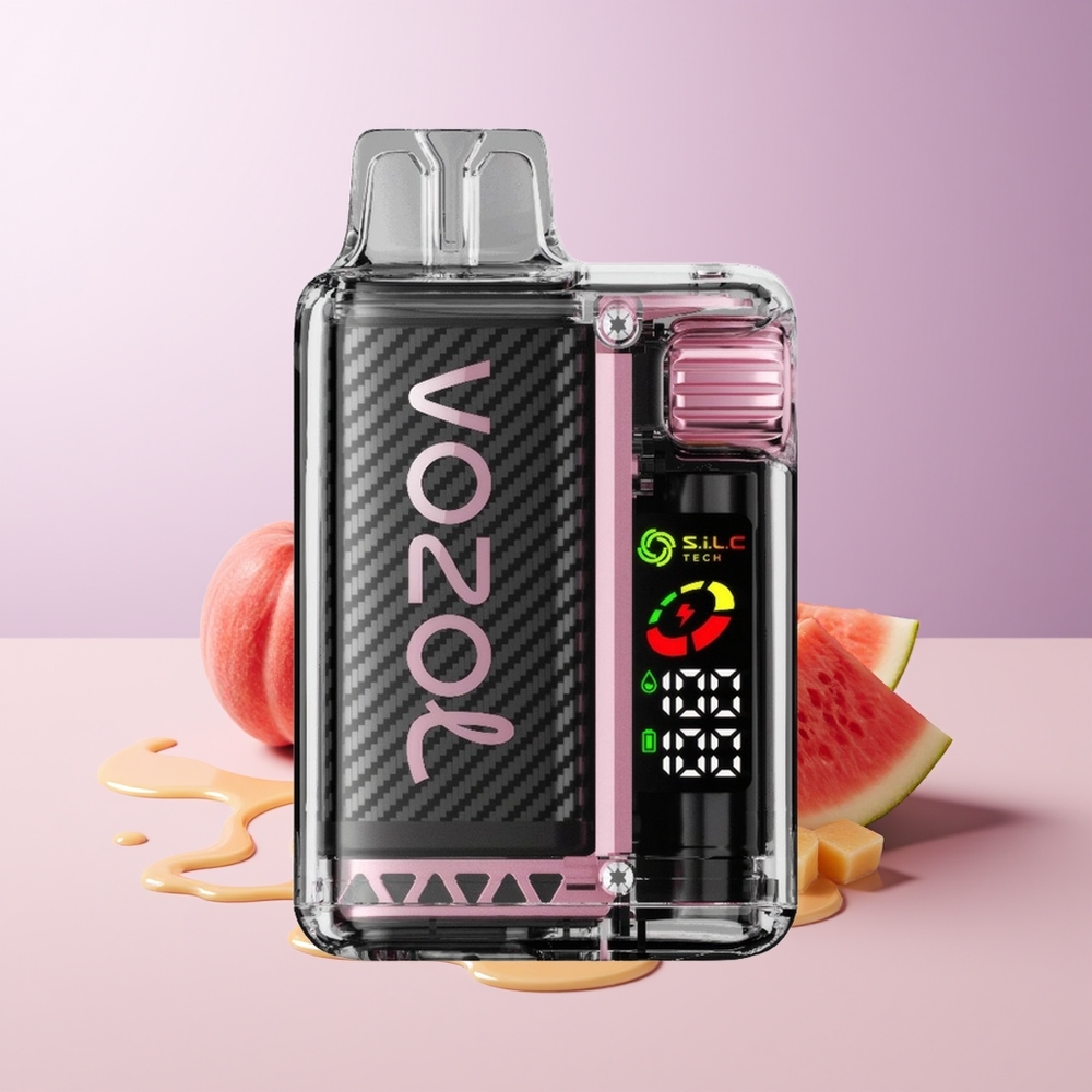 VOZOL Vista 20000 puffs Recarregável 650mAh Pêssego Manga Melancia