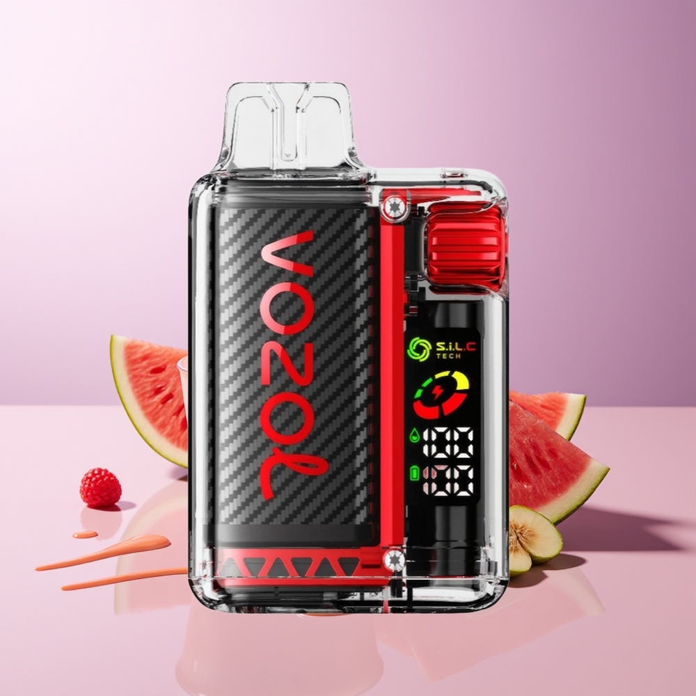 VOZOL Vista 20000 puffs Tela OLED Framboesa Melancia