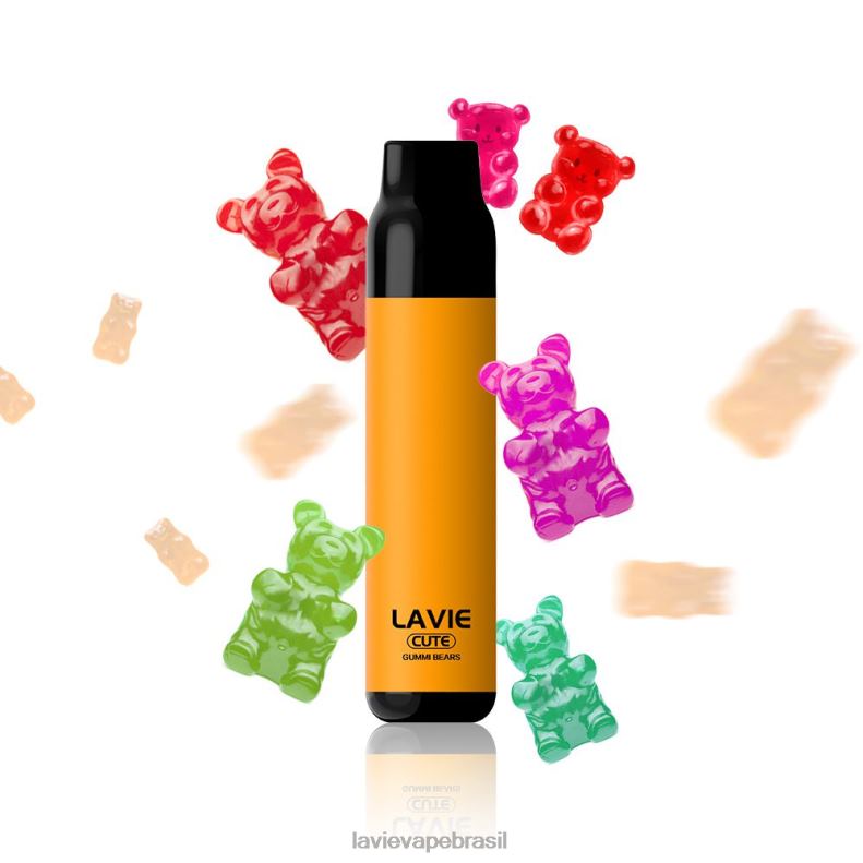 ursinhos de goma LAVIE BAR 3.000 baforadas 6X422290 | Lavie Vape Sabor