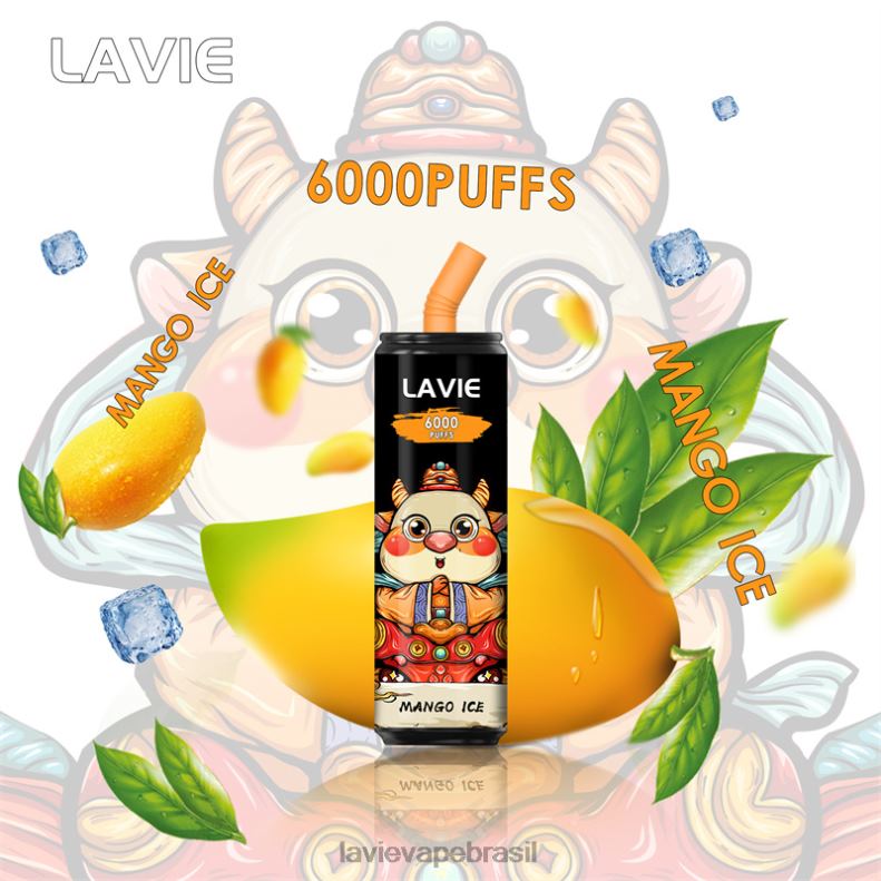 gelo de manga LAVIE Coke BAR 6.000 baforadas 6X422270 | Lavie Vape Loja