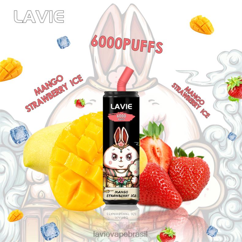 gelo de manga e morango LAVIE Coke BAR 6.000 baforadas 6X422273 | Lavie Vape Reddit