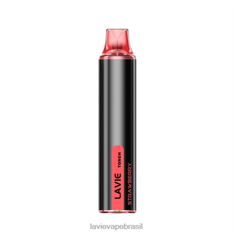 morango LAVIE Torch 6.000 baforadas 6X422137 | Lavie Vape Loja