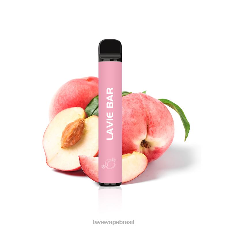 gelo de pêssego LAVIE BAR Versão 2% 800 baforadas 6X422325 | Lavie Vape Sabor