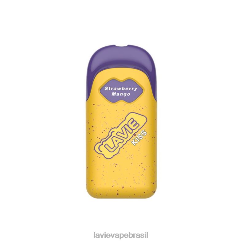 manga morango LAVIE KISS 8.000 baforadas 6X422113 | Lavie Vape Brasil
