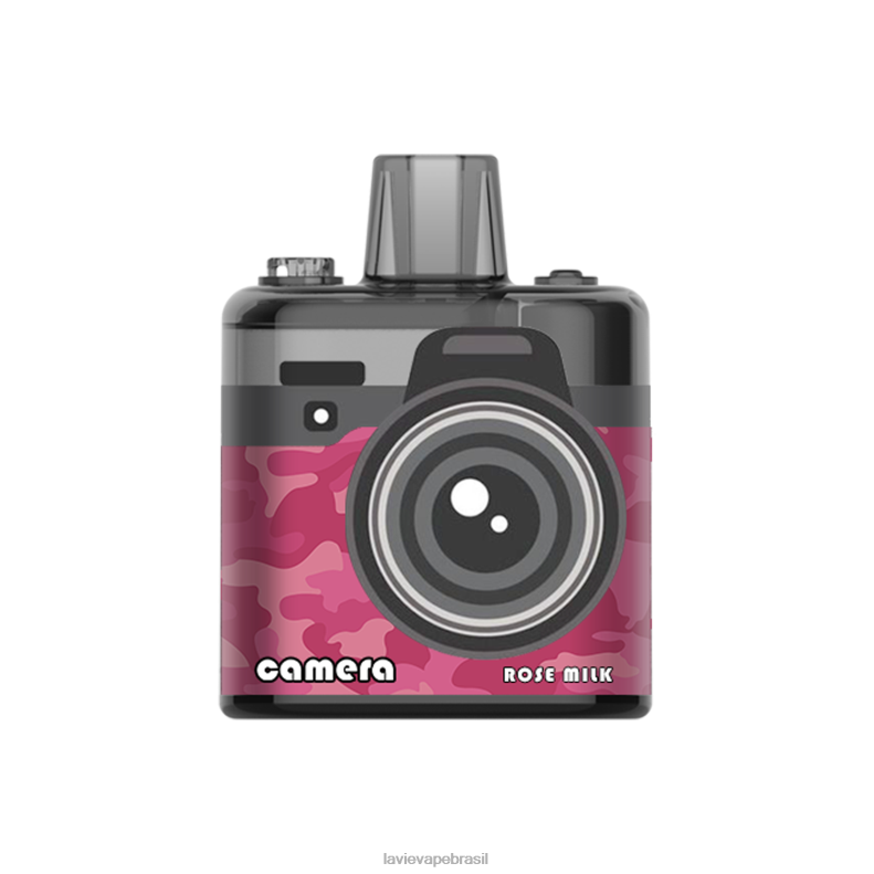 leite de rosa LAVIE Camera 8.000 baforadas 6X422167 | Lavie Vape Review
