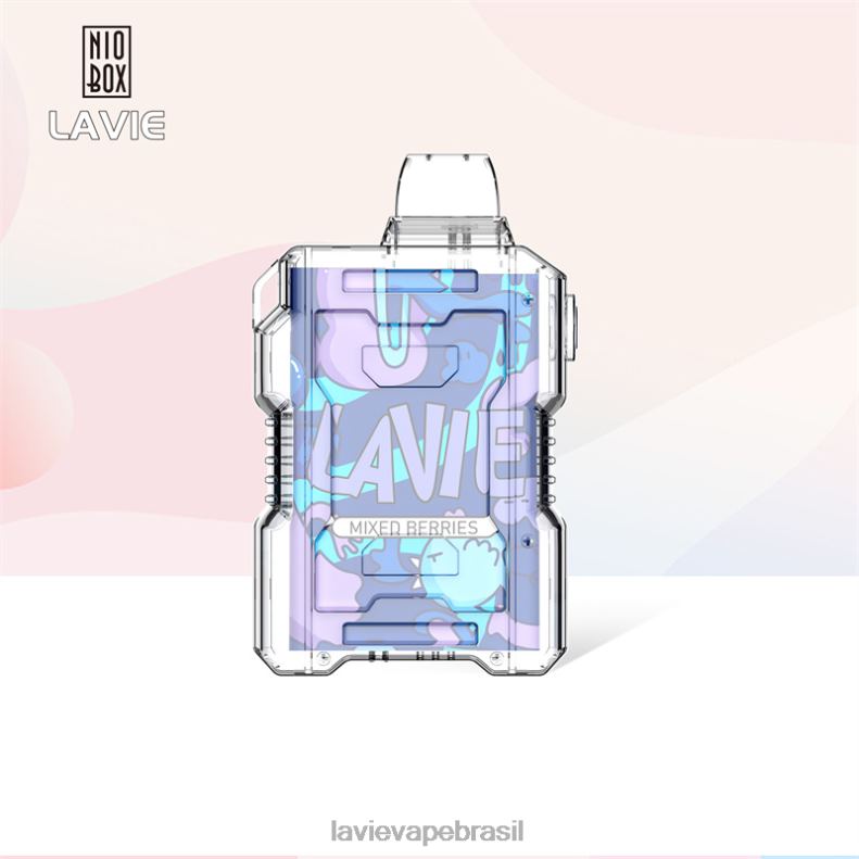 frutas misturadas LAVIE NIO BOX 9.000 baforadas 6X422197 | Lavie Vape Brasil