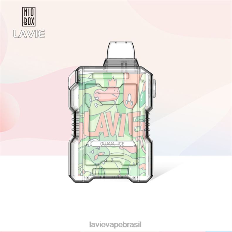 gelo de goiaba LAVIE NIO BOX 9.000 baforadas 6X422194 | Lavie Vape Price