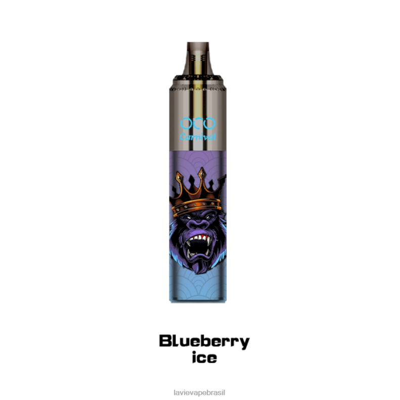 gelo de mirtilo LAVIE OCO carnaval 10.000 baforadas 6X422349 | Lavie Vape Review