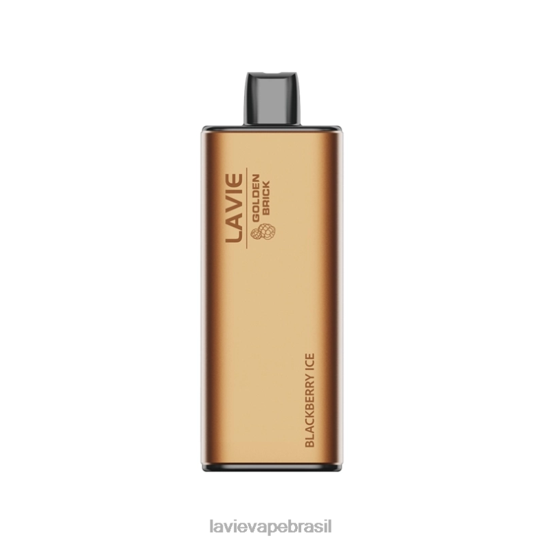 gelo de amora LAVIE GOLDEN BRICK 10.000 baforadas 6X42253 | Lavie Vape Loja