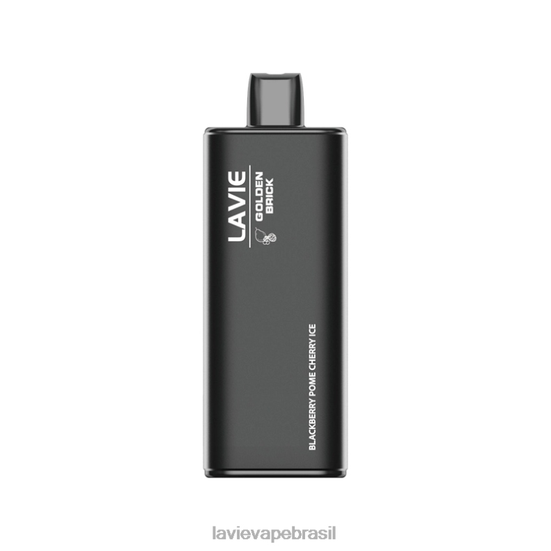 gelo de cereja e amora LAVIE GOLDEN BRICK 10.000 baforadas 6X42254 | Lavie Vape Price