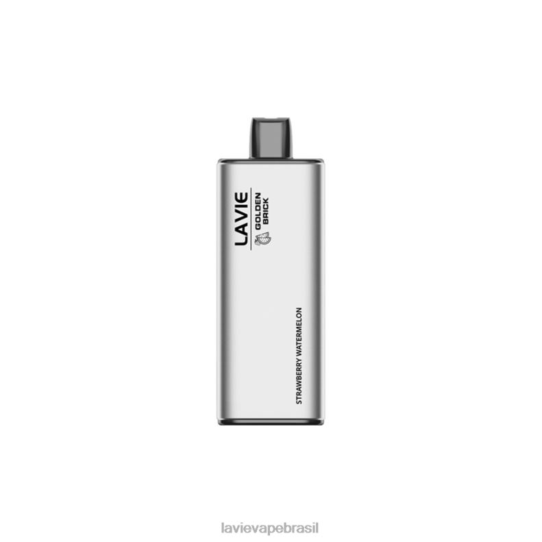melancia morango LAVIE GOLDEN BRICK 10.000 baforadas 6X42266 | Lavie Vape Sabor