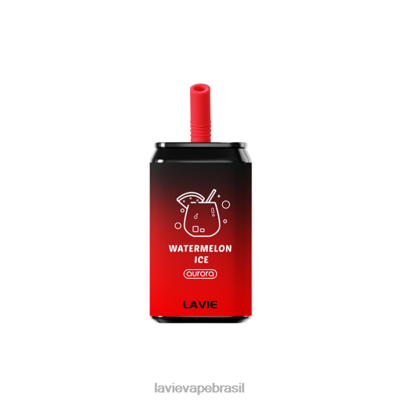 gelo de melancia LAVIE Aurora 11.000 baforadas 6X422141 | Lavie Vape Brasil