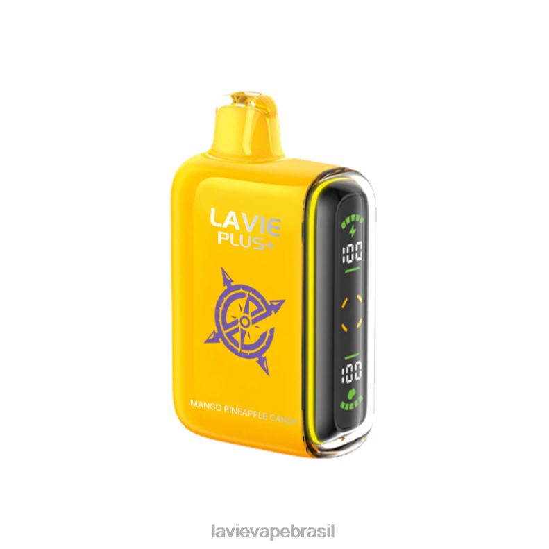 doce de manga e abacaxi LAVIE PLUS 15.000 baforadas 6X422102 | Lavie Vape Loja