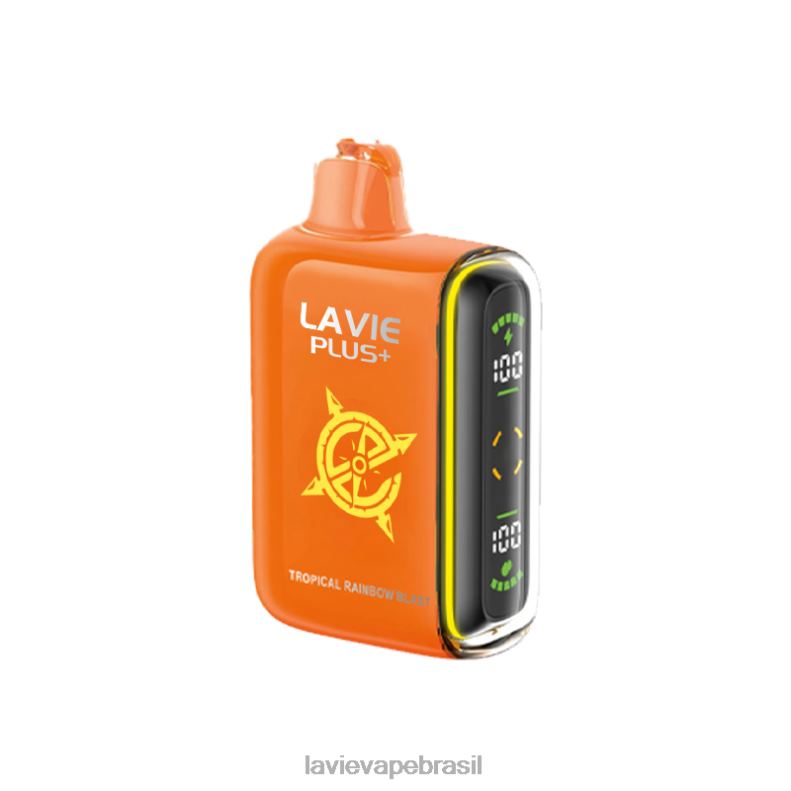 explosão de arco-íris tropical LAVIE PLUS 15.000 baforadas 6X42296 | Lavie Vape Price
