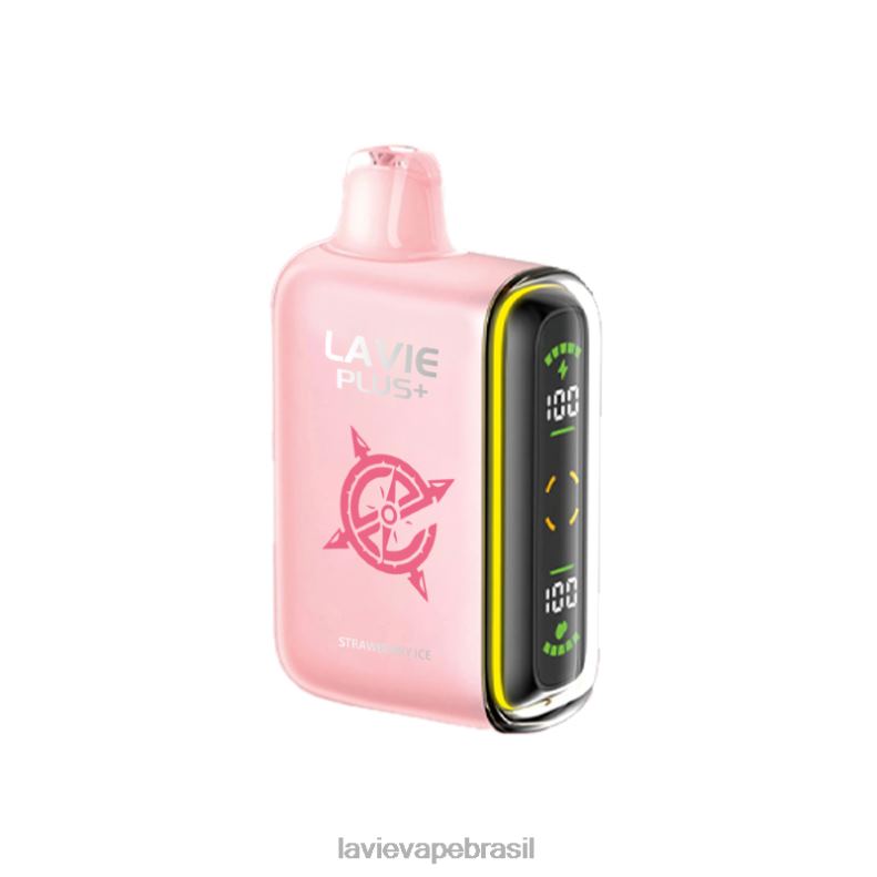 gelo de morango LAVIE PLUS 15.000 baforadas 6X422104 | Lavie Vape Review