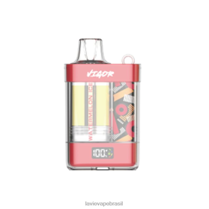 gelo de melancia LAVIE VIGOR 15.000 baforadas 6X42210 | Lavie Vape Sabor