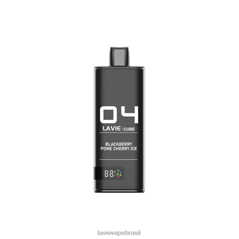 gelo de cereja e amora LAVIE Cube 20.000 baforadas 6X42238 | Lavie Vape Sabor