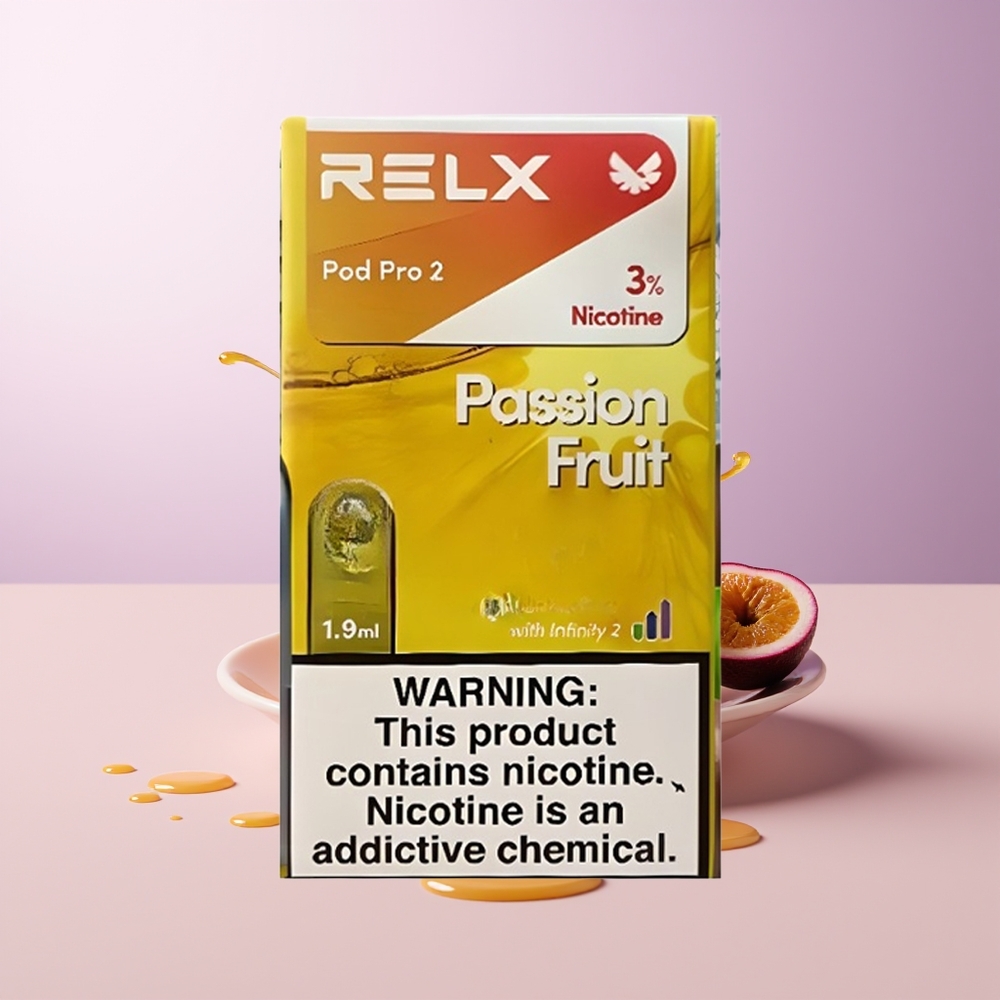 RELX Pod Pro 2 600 bocadas 1.9ml Maracujá