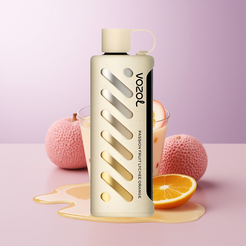 VOZOL Gear Shisha 25000 puffs Dual Mesh Maracuja Lichia Laranja